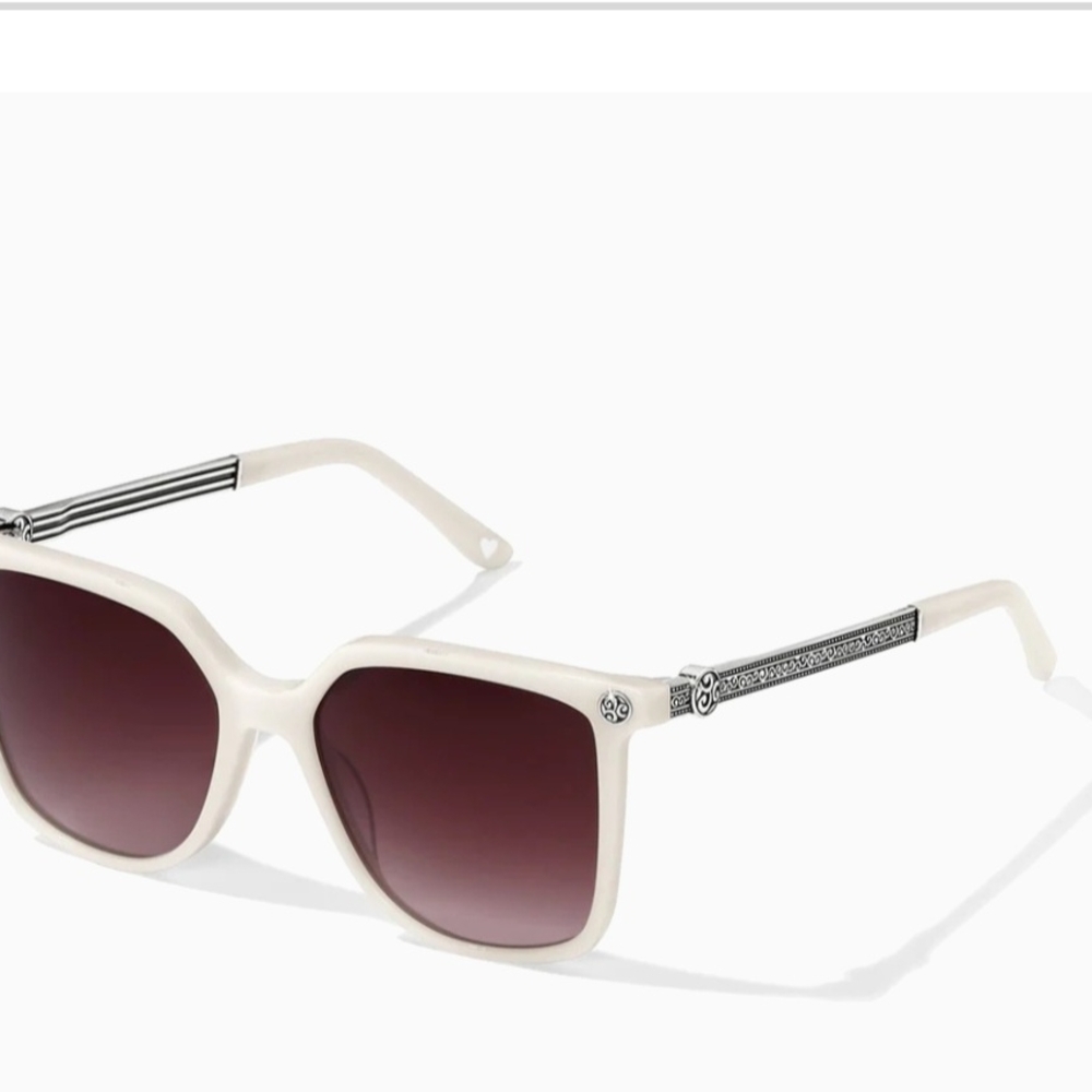 Brighton Mingle Sunglasses Pear White, Authentic No Box - Picture 2 of 9